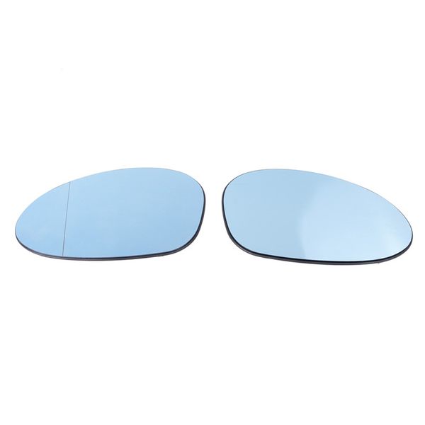 Plaque Côté Gauche Bleu Aile Miroir De Verre Pour BMW Série 3 2005-2008 Chauffant