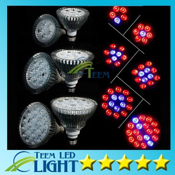 Full Spectrum LED crescer luz 15w 22w 27w 36w 45w 54w E27 crescer lâmpada par38 par30 PAR30 planta de flor de flores hidroponia sistema 20