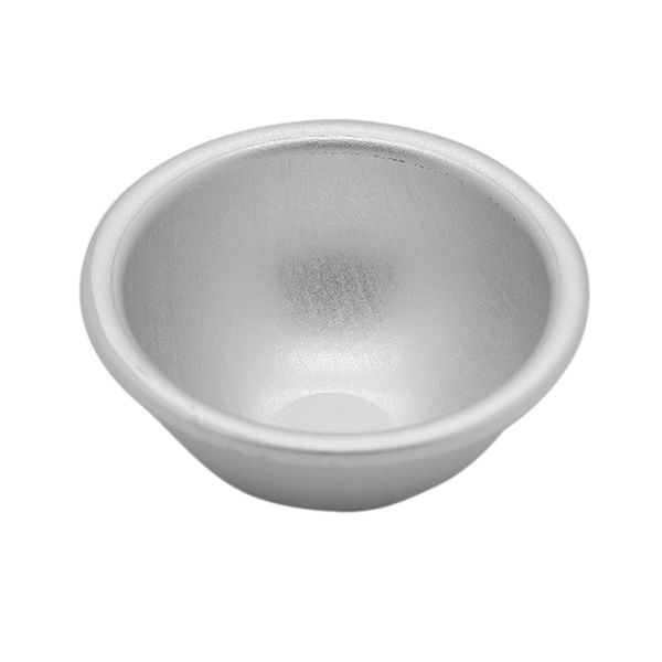 

wholesale- 2016 new 10pcs/lot aluminum sphere bath bomb cake baking pastry ball mold multi-size chocolate balls production