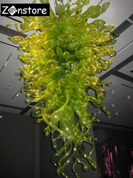

современные люстры освещения spring green art glass lamp рука выдувное стекло хрустальной люстры led висячие люстры подвесные