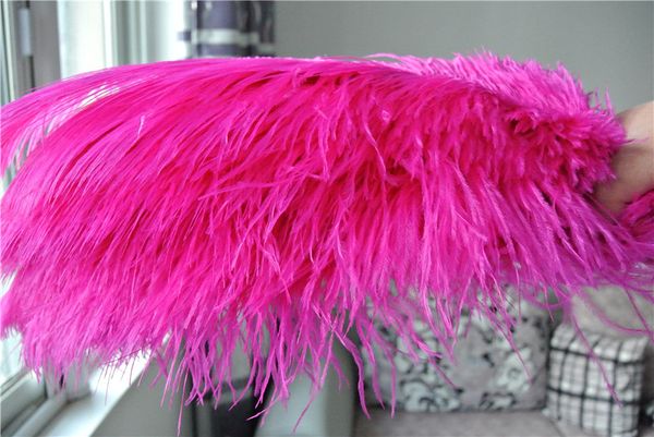 

wholesale-100pcs/lot 18-20inch pink ostrich feather plume for wedding centerpiece feative decor supplies