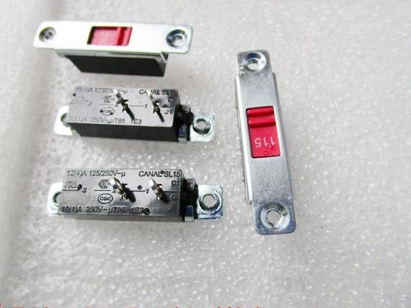 

new authentic from taiwan canal toggle switch sl15 slide the power switch 115v 230v