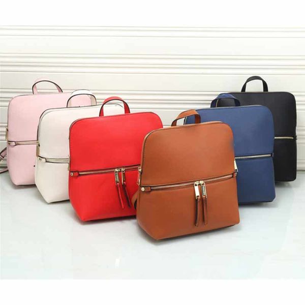 

Women de igner backpack chool bag travel bag good quality pu leather bookbag houlder bag pur e ale