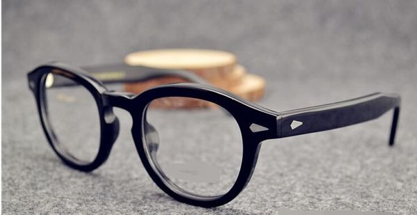 

2015 new fashion goggle glasses vintage rivets sunglasses super star johnny depp women men brand glasses gafas oculo de sol, Black