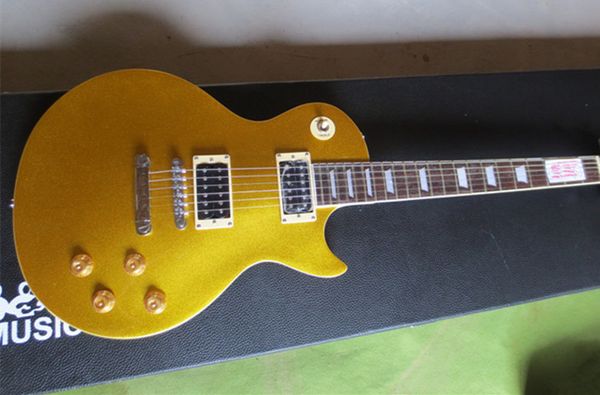 

Заводской стандарт Золотой верх обратно в черный Слэш подпись красное дерево тел