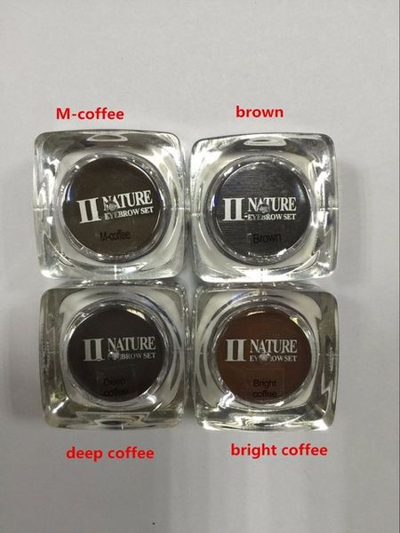 Wholesale- PCD Tattoo Pigment Professional Permanent  Ink Set For Tattoo Eyebrows Lips 4 Colors for Option