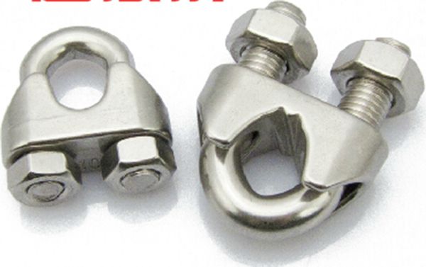 Morsetto/morsetto/morsetto per fune metallica in acciaio inossidabile/morsetto a forma di U/morsetto per filo