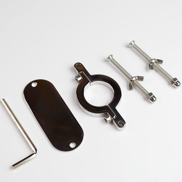 

male stretcher crusher stainless attachment ball scrotum torture steel fixture bondage weights ball testicular chastity for device okosq