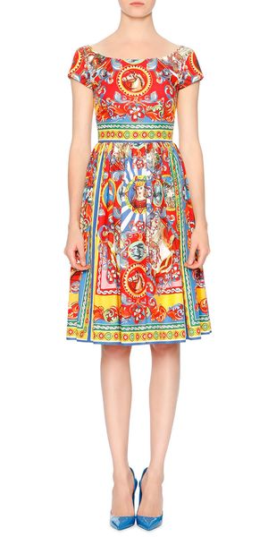 

vintage print women a-line dress short sleeve dresses 010607, Black;gray