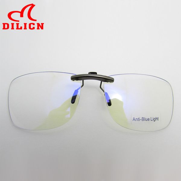 

wholesale- blue light blocking clip-on computer reading glasses anti blue rays clip on gaming protection eyewear digital eye strain relief, White;black