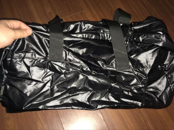 

Мода hot17FW светоотражающая сумка черного цвета на складе большой емкости дорожная