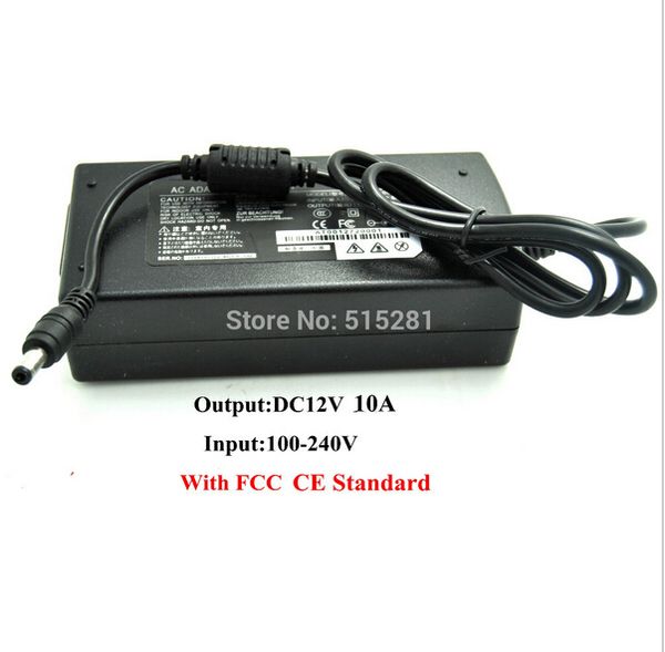 

bsod 12v10a power supply adapter ac 120w transformer with dc plug