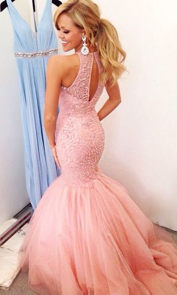 

кружева на заказ аппликация из бисера экипаж русалка длинные вечерние платья выпускной вечер без рукавов розовый тюль элегантные вечерние вы, Black;red