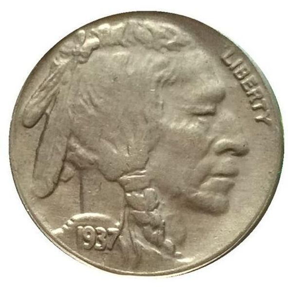 1937-D BUFFALO NICKEL COIN COPY FRETE GRÁTIS