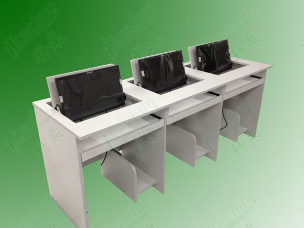 2019 Room Multimedia Classroom Computer Desk Flip Flip Tables