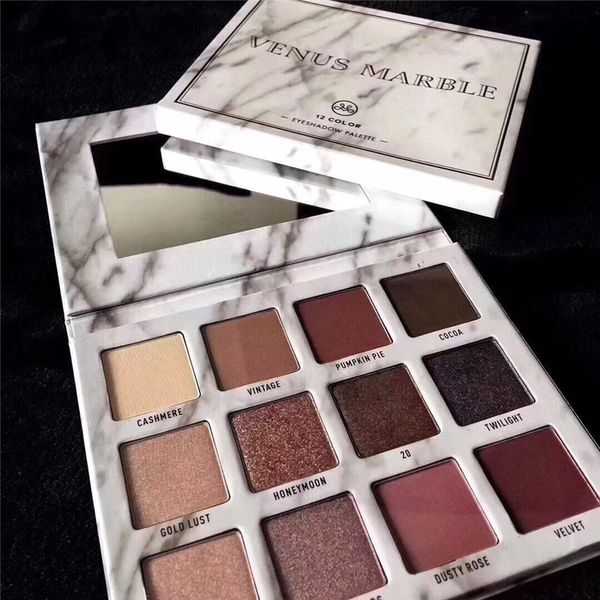 

VENUS MARBLE Cosmetics 12 Color Eyeshadow Palette Long-lasting Eye Shadow Palette Eyes Cosmetics Makeup Palette by shenzhen2020