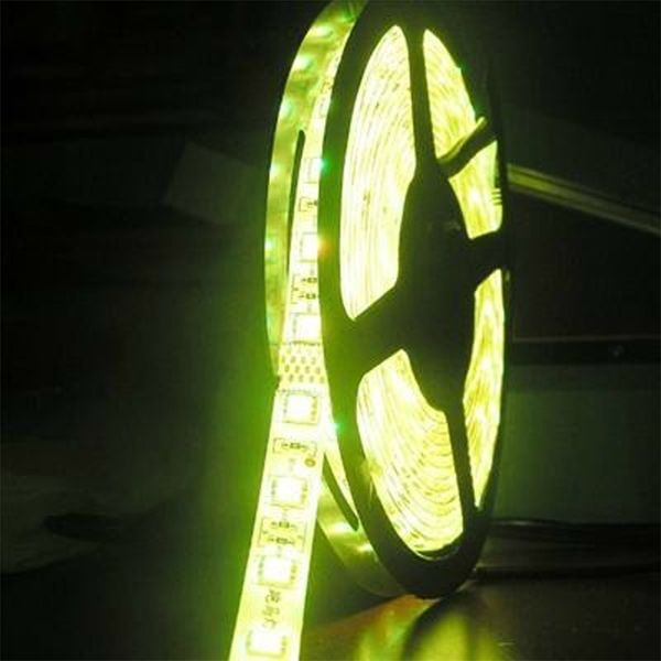 Faixa de LED SMD 5050 3528 Faixa de LED Borracha DC12V 5M LED flexível Rope impermeável Indoor Outdoor Decoração Iluminação