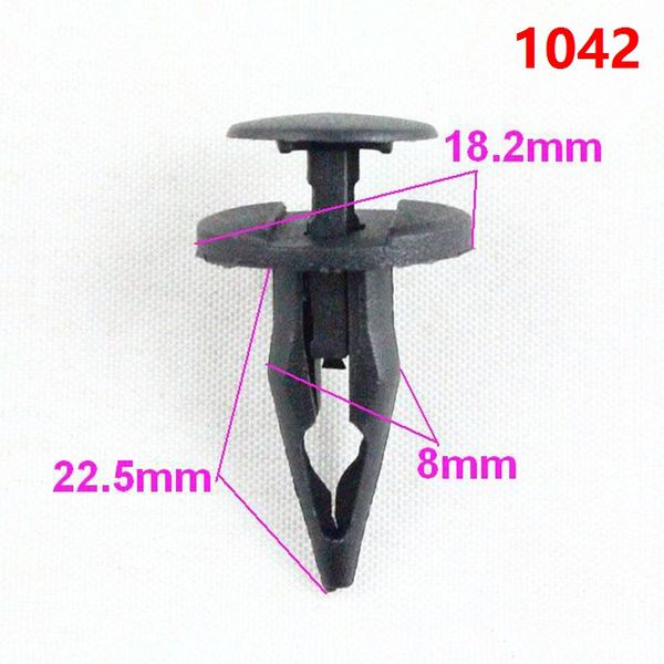 

1042 авто пластиковые push-типа слепая заклепка для Ford VW Audi Chrysler GM дефлектор воздуха п