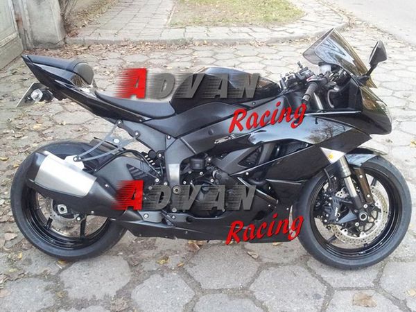 All Black Injection Molding Custom Painted Fairing Kawasaki Ninja