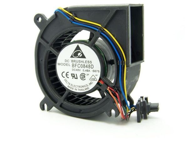 

delta bfc0848d 2-balls bearing blower with 48v 0.48a for server inverter
