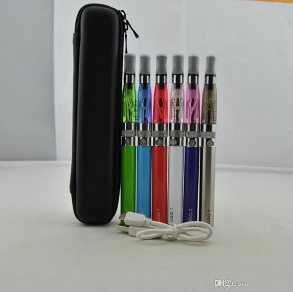 

ugo-t cigarette micro pen t dhl case battery ugo ego passthrough kit with 650mah-1100mah ce4 ce5 atomizer electronic vape usb vaporizer swgu