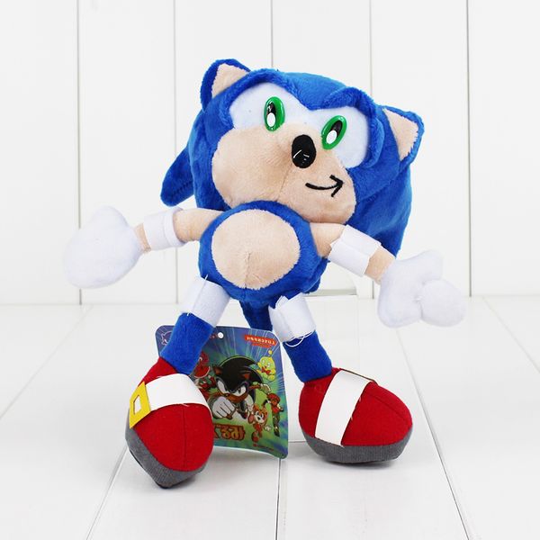 

8 20cm sonic the hedgehog stuffed animals plush toys soft doll for children336h
