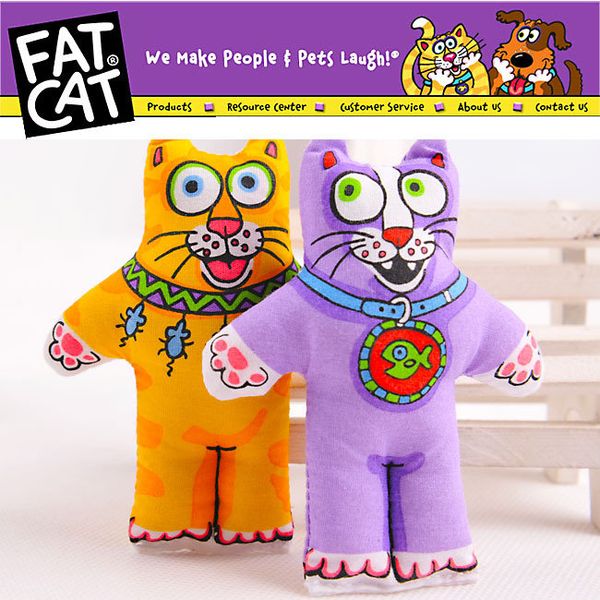 

Whole ale pet product cat upplie cat toy pet toy fatcat toy kitten fat cat with mint catnip catmint 3139