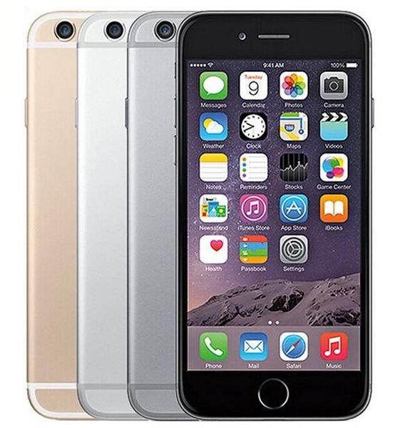 

100% восстановленный оригинальный iPhone iPhone 6 с открытым ключом 4,7 дюйма 16GB / 64GB IOS 9.0
