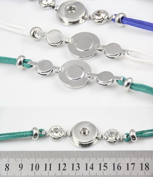 

6 шт. много смешивания цветов мода оснастки это ювелирные изделия кнопка очарование оснастки кнопка искусственной замши горный хрусталь брас