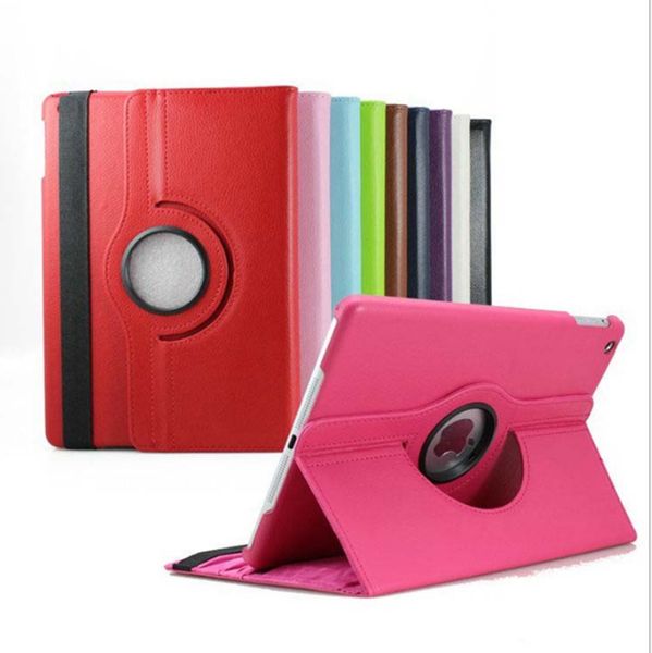 

for ipad air 2 3 4 5 6 7th gen pro 9.7 10.5 10.2 11 new leather case magnetic 360 rotating smart stand holder protective cover