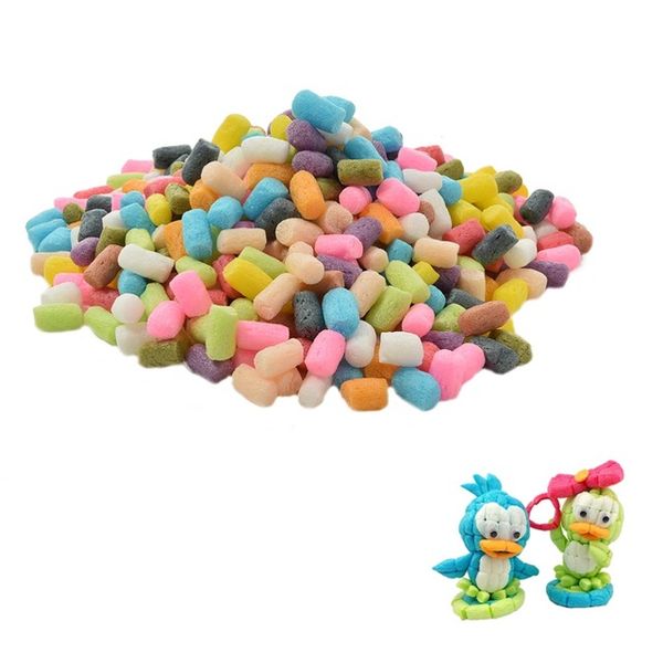 

1000pc/lot starch miou baby kids building blocks magic corn plasticine children child toy kernels xmas gift hight quality
