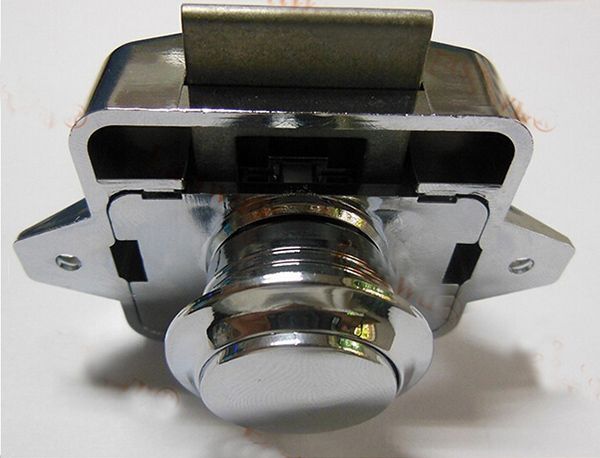 

wholesale-chrome plated push button cabinet latch for rv caravan motorhome cupboard lock cp214