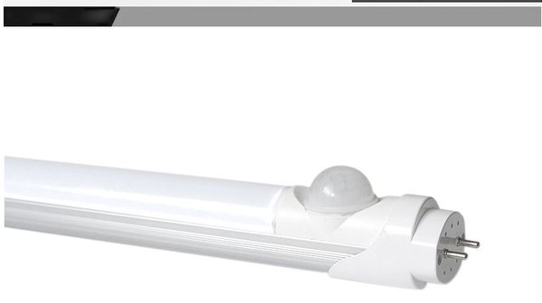 Kostenloser Versand Heißer Verkauf Gute Qualität T8 Induktion LED Leuchtstoffröhre 600mm Infrarot sensor led röhre 3000 K/ 4500 K./6500 K Verfügbar