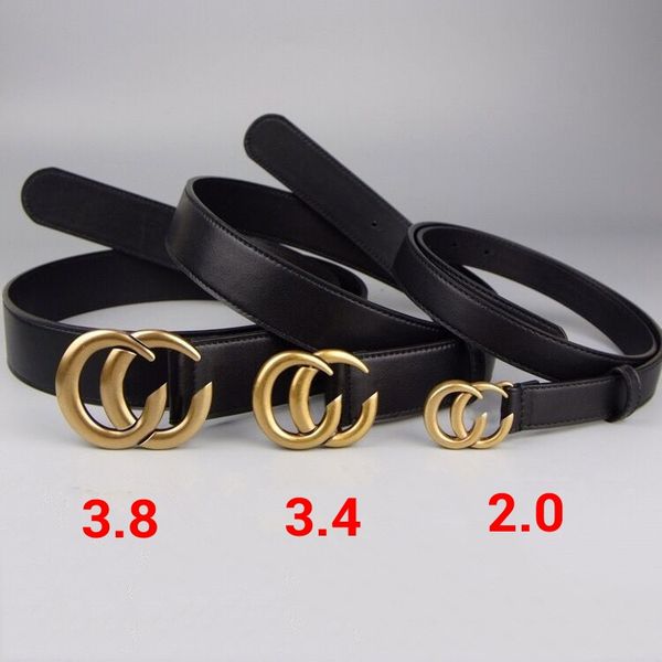 

Sale new fa hion leather belt luxury genuine leather trap men women 039 de igner belt for gift ize width 2 0cm 3 4cm 3 8cm