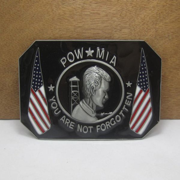 

BuckleHome POW пряжка пояса с покрытием pewter FP-01298-1 освобождает перевозку груза