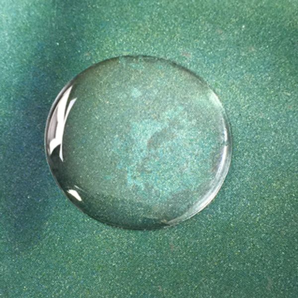 Adesivo a cupola epossidica circolare trasparente da 38 mm, spessore 1,6 mm, altamente trasparente, mai ingiallito