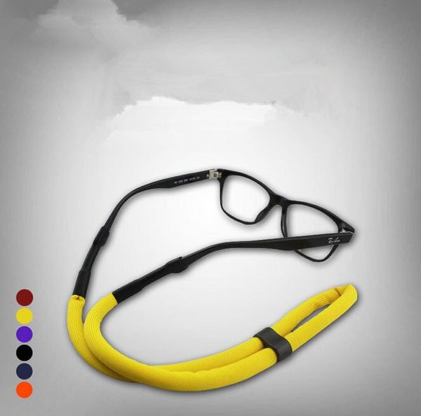 Schwimmende Schwimmen Sport Sonnenbrillen Strap Nylon Brillen Gläser Schnur Kette String Halter für tauchen 24 teile/los