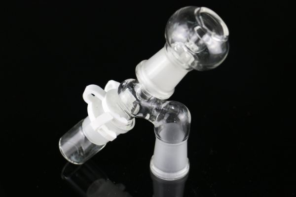 piattaforme petrolifere bong in vetro Set di adattatori femmina ad angolo Produttore 14mm / 18mm Re set completo per bong in vetro per pipa ad acqua