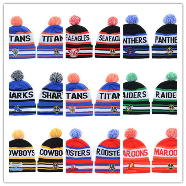 

Топ мода новый NRL Team шапочки шапки спортивные шапки Mix матч порядка 18 команд все ша