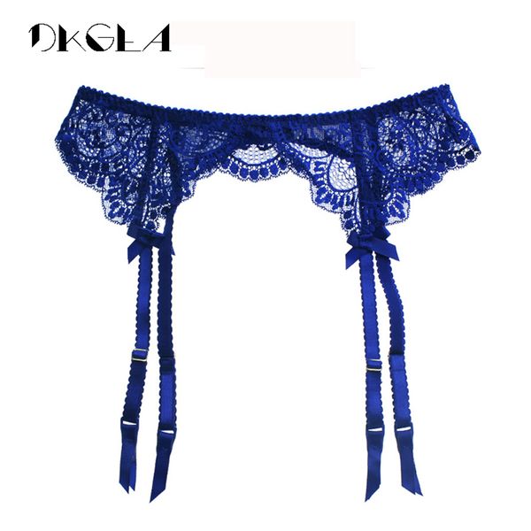 

wholesale-fashion blue lace stockings with garters s  l xl size ultrathin women garter goth wedding stocking belt black white