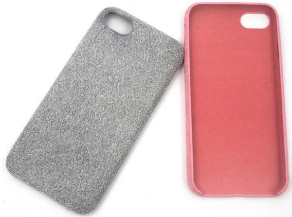 

5 color flannelette soft shell for iphone 8 iphone x smartphone protector