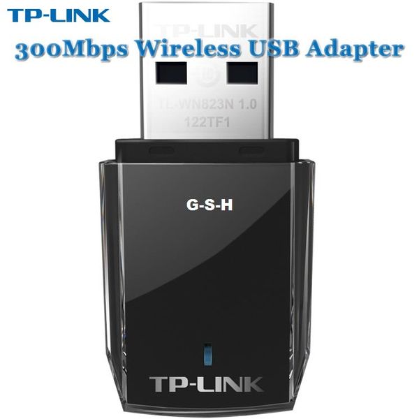 Adattatore USB Scheda di rete TP-Link TL-WN823N 300Mbps Mini Wireless Adapter WiFi per Windows Vista / XP / 7/8 / 8.1