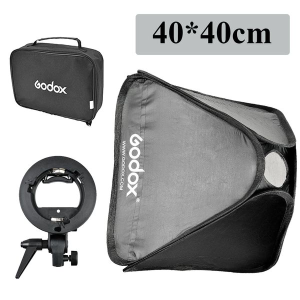 Softbox flash regolabile per foto da studio regolabile Freeshipping 40x40 cm / 15 