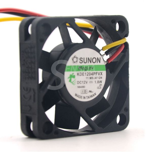 

sunon fan kde1204pfvx 40*40*10 mm 12v 1.8w with a 3-wire switch server inverter
