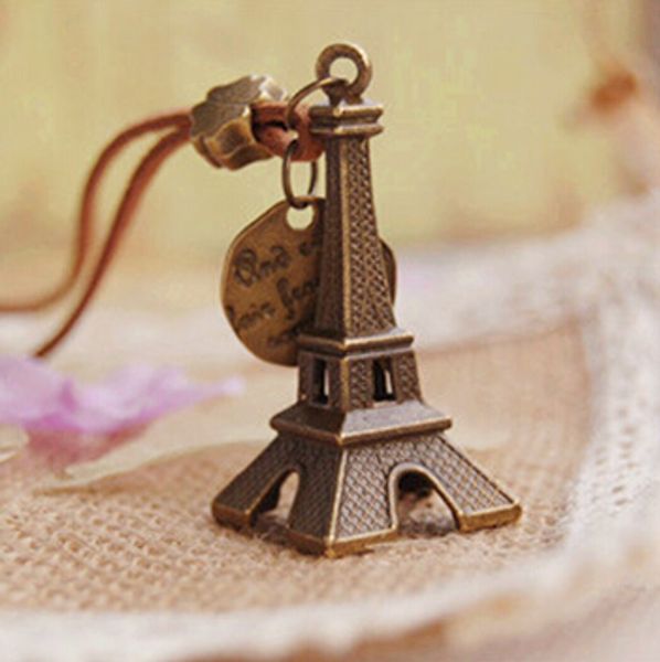 

2015 2016 paris tower necklace princess chain fashion jewellery factory price ing, Silver