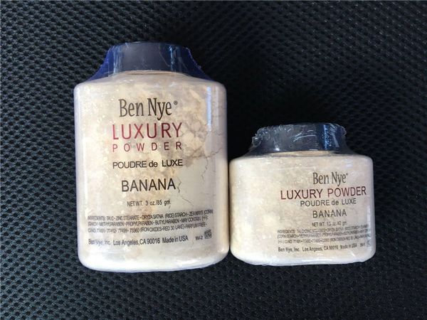 

shipping fastben nye luxury powder 42g 85g new natural face loose powder waterproof nutritious banana brighten dhl free