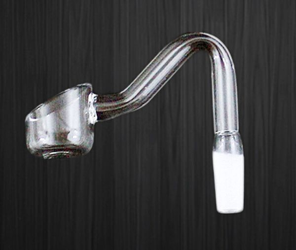 14мм 18мм Кварцевого Banger Nail - Мужская Ковши Bubbler Кварц Nail 14.5mm 18.8mm Joint для стекла водопроводной трубы