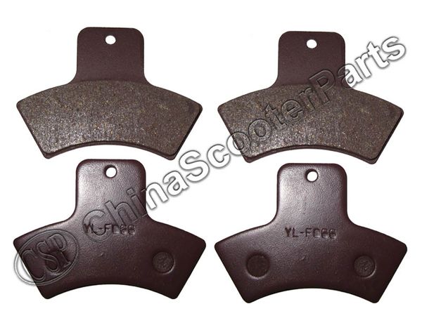 

wholesale- 2 pairs 4 pcs brake pads rear right brake pads for linhai 260cc 300cc atv 4 x 4