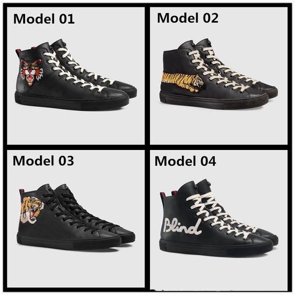 

luxury Brand High help кроссовки хорошее качество обувь мужчины черный натуральная кожа мода повседневная мужская обувь мужчины Повседневная обувь тренер