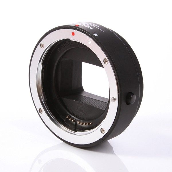 Freeshipping Elektronik Otomatik Odaklama AF Adaptörü Lens Halkası Canon EF-S lens için Sony NEX E Dağı A7 A7R